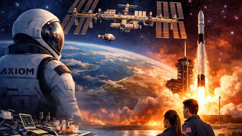 Axiom și NASA au încheiat un acord: noua echipă de turiști spațiali va zburda spre Stația Spațială Internațională în ianuarie 2027.
