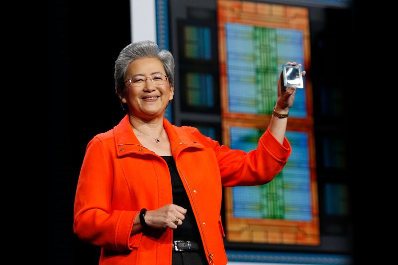 Lisa Su a declarat că serverele și inteligența artificială vor asigura pentru AMD creșteri de venituri în zeci de miliarde de dolari.