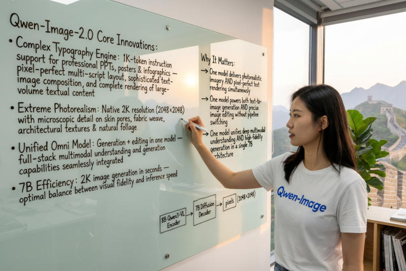 Alibaba a prezentat competitorul Nano Banana — un puternic generator de imagini, Qwen‑Image‑2.0, bazat pe inteligență artificială