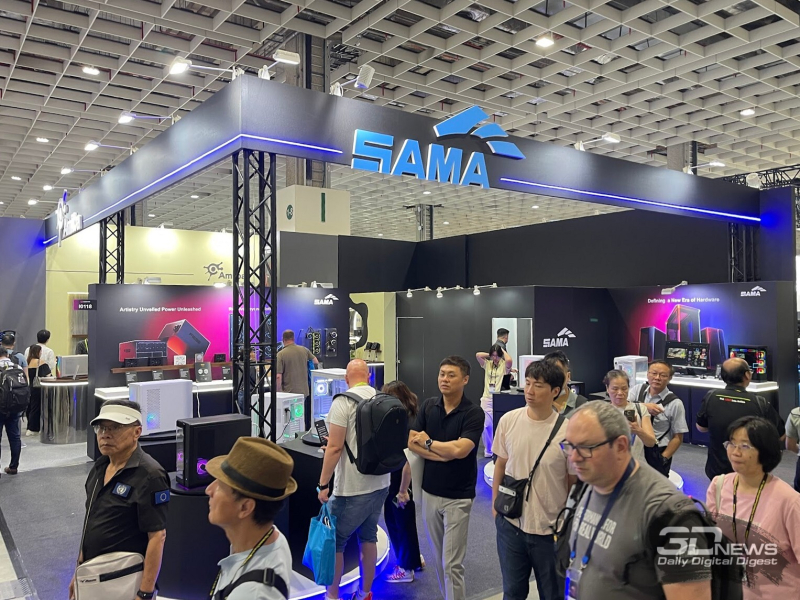 SAMA la Computex 2026: carcase neconvenționale, sisteme de răcire cu ecran dublu și noutăți ale blocului de alimentare