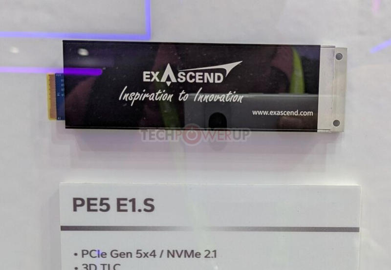 Exascend a prezentat primele SSD bazate pe protocolul NVMe 2.1