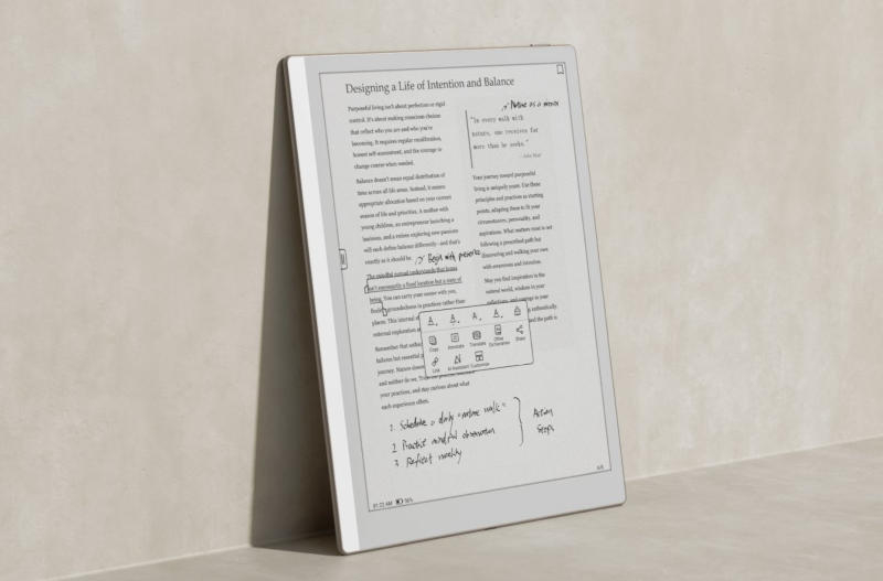 Go 10.3 Gen II de la Onyx Boox – un nou tablet cu ecrane E‑Ink, prețul începe de la 420$