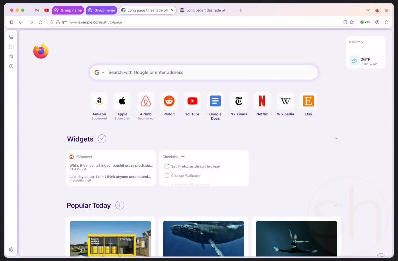 Mozilla dezvoltă un redizayn pe scară largă al Firefox sub denumirea de cod Nova – astfel va arăta viitorul browser.