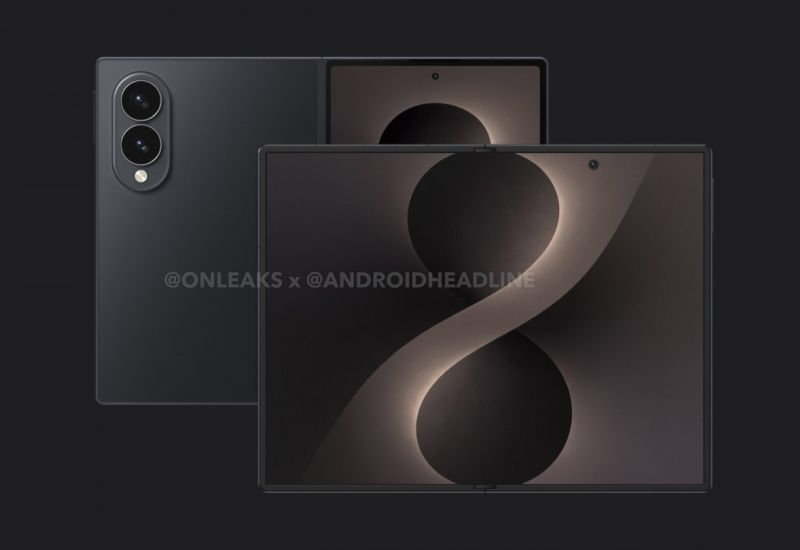 Samsung Galaxy Z Fold 8 Wide a apărut pentru prima dată pe o fotografie, promițând să devină răspunsul la primul iPhone pliabil