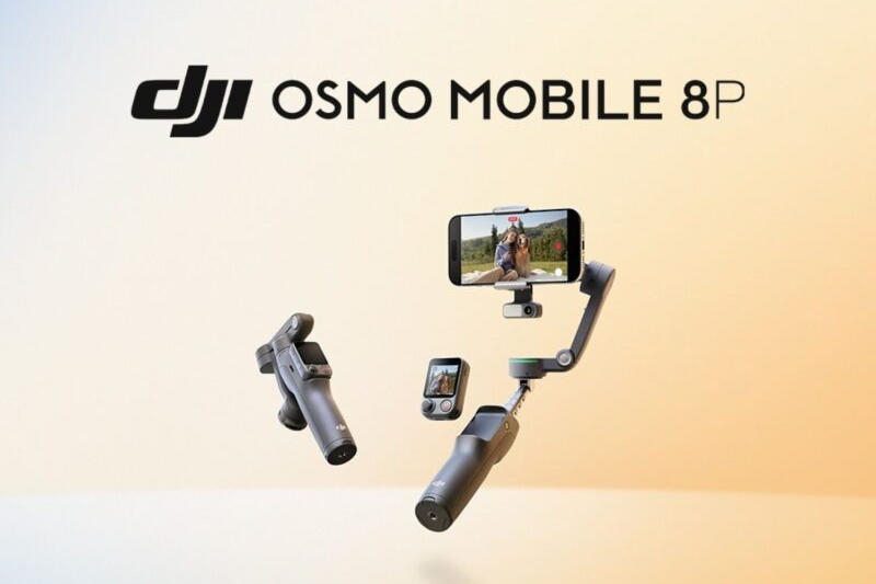Un nou stabilizator pentru DJI Osmo Mobile 8P cu controler-disponibil detașabil este lansat pe piață