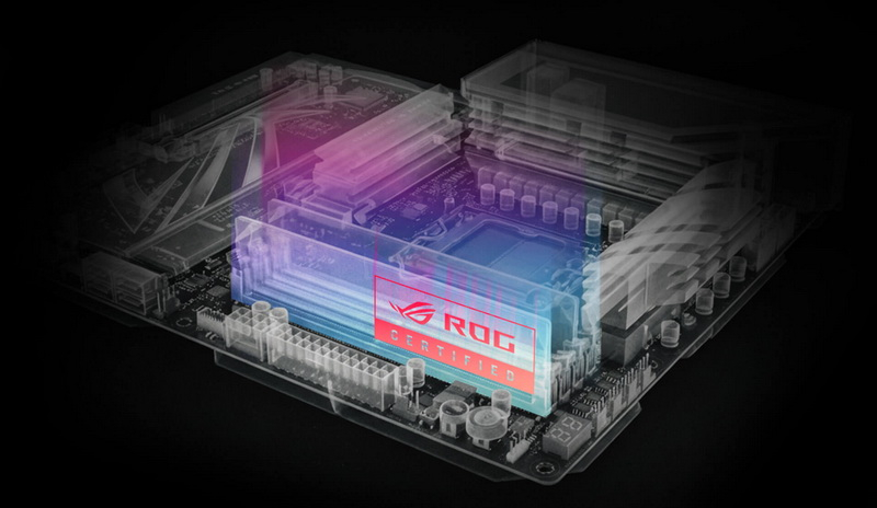 Asus a confirmat compatibilitatea a 17 module DDR5 cu plăcile de bază ROG.