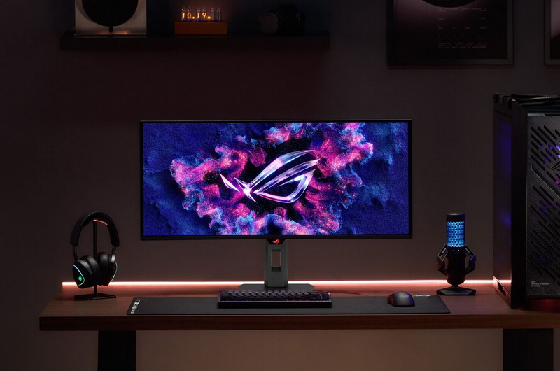 ROG Strix XG129C (12,3”) și monitorul de jocuri OLED ROG Strix XG34WCDMS (34”) sunt prezentate de Asus ca noi monitoare portabile cu ecran tactil și monitor de jocuri OLED.