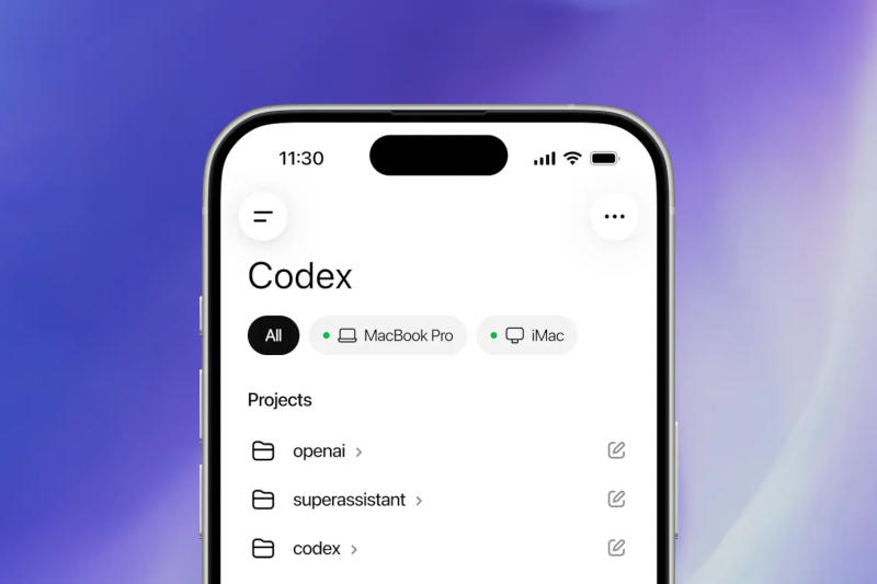 Acum poţi „waibcodit” pe drum: în versiunea mobilă a ChatGPT a aparut Codex