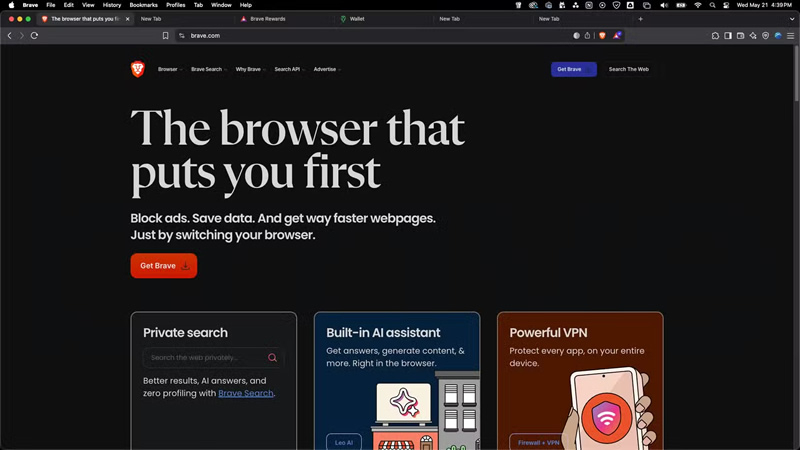 Dezvoltatorii Brave au evaluat 60 $ pentru funcția de ascundere a setărilor proprii ale browserului.
