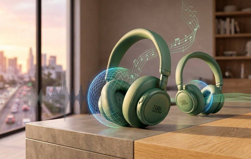 JBL a lansat căștile complet wireless Live 780NC și Live 680NC, care funcționează până la 80 de ore fără reîncărcare.