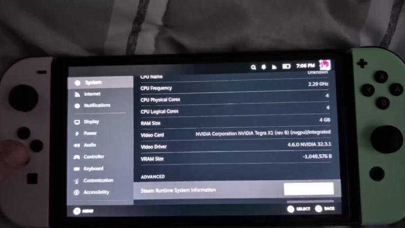 Nintendo Switch suportă acum Steam