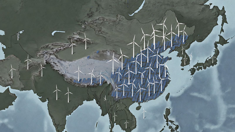 China și India conduc dezvoltarea energiei verzi la nivel mondial, în timp ce țările G7 rămân în urmă.