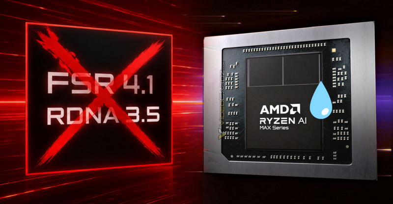 AMD nu intenționează să includă suportul pentru FSR 4.1 în grafica integrată RDNA 3.5