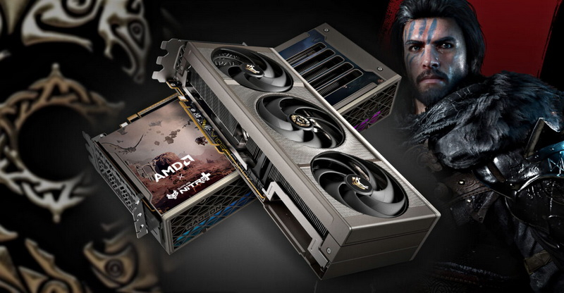 Sapphire a prezentat Radeon RX 9070 XT Nitro+ în stilul jocului Crimson Desert