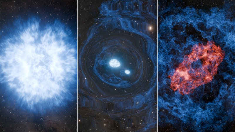 Astronomii au înregistrat pentru prima dată o explozie misterioasă de supernovă care a necesitat dezvoltarea unei noi teorii.