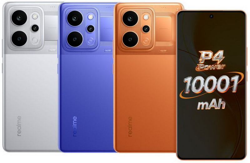 Realme P4 Power: primul smartphone din lume cu o baterie de 10 001 mAh, disponibil la prețul de 260 USD.