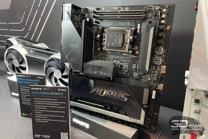 Gigabyte a lansat plăcile X870E Aorus Infinity Next cu radiatoare poroase unice și X870 Aorus Infinity, orientate spre accelerarea memoriei