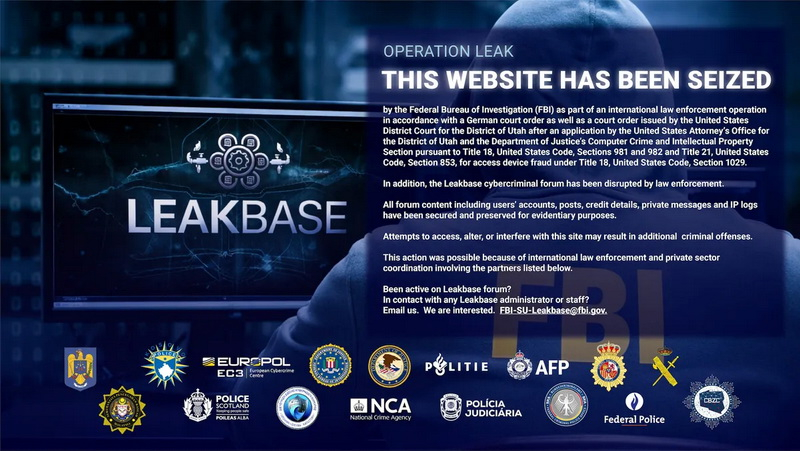 Statul Unit al Americii și Europol au dezvăluit LeakBase, unul dintre cele mai mari forumuri de hacking din lume cu 142 000 de participanți