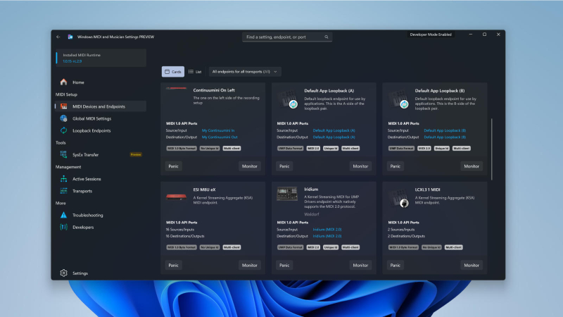 Windows 11 suportă acum complet MIDI 2.0