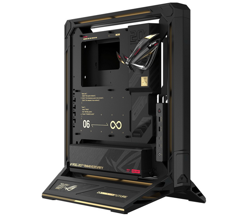 ASUS a lansat noul carcasă deschisă ROG GR20 Edition 20, echipat cu ventilator cross-flow