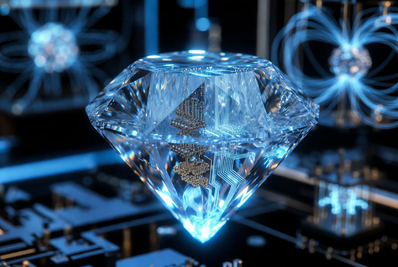 Cercetătorii au găsit o soluție pentru problema supravoltajului în diamant, deschizând drumul către un progres în tehnologiile cuantice și hibride.