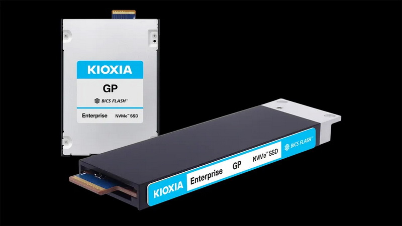 Kioxia a lansat un SSD server Super High IOPS care va crește semnificativ viteza de funcționare a cipurilor AI Nvidia