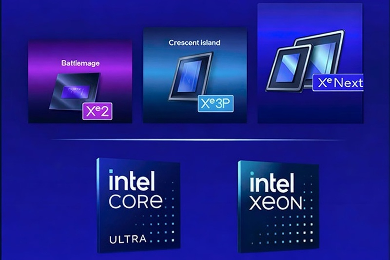 Următoarele GPU Intel Xe Next vor fi orientate spre inteligența artificială, nu spre jocuri.