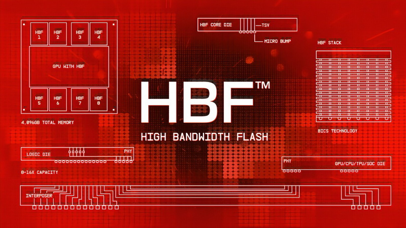 SK Hynix și SanDisk au început standardizarea High‑Bandwidth Flash, memoria intermediară dintre HBM și SSD