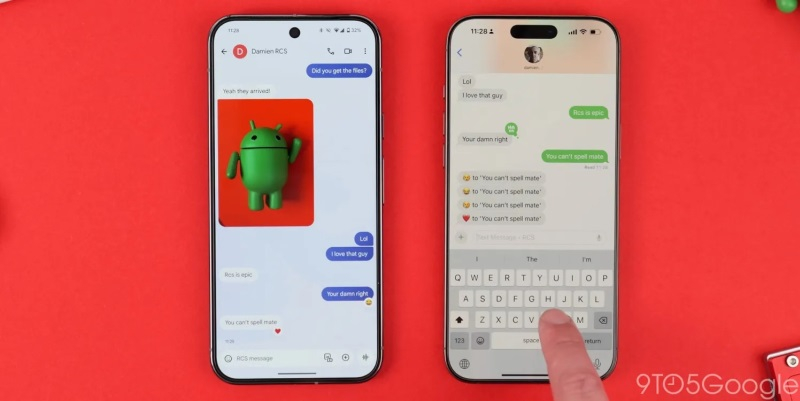 Google și Apple efectuează teste de criptare a mesajelor RCS pe platformele Android și iOS 26.4
