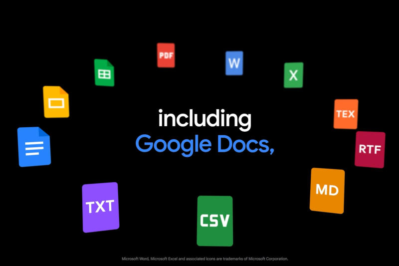 Google Gemini poate acum să creeze documente Word, Excel și alte tipuri de fișiere pe baza unei cereri simple