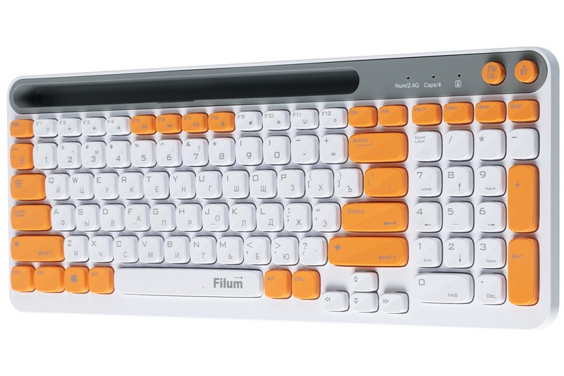Filum a lansat o serie de tastaturi wireless FL‑WKB: design vibrant și conectivitate prin Bluetooth sau 2,4 GHz